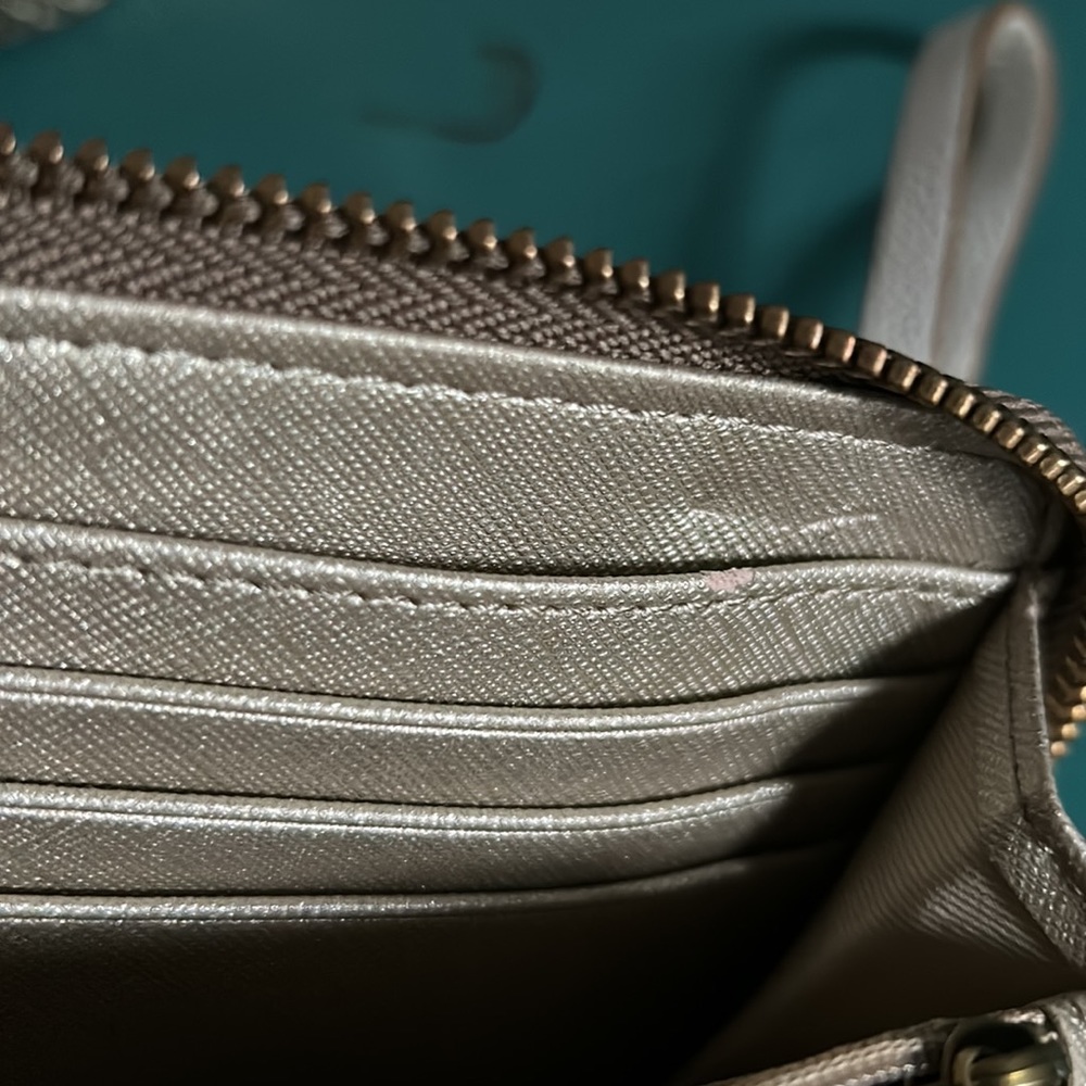 Fossil Jodi Style Zip Around Wallet Wristlet In I… - image 8